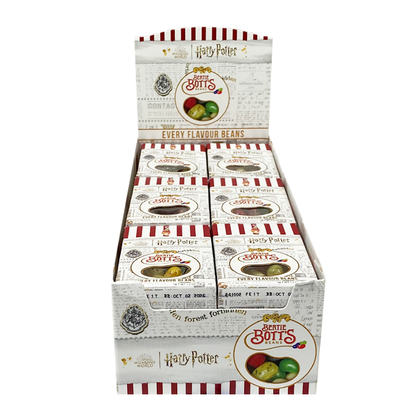 Набір Цукерки 24шт The Jelly Bean Factory Harry Potter Bertie Bott's 34g - Retromagaz