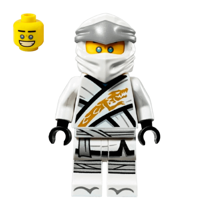 Фигурка Lego Ninjago Ninja Zane Legacy njo494 Б/У Нормальный - Retromagaz