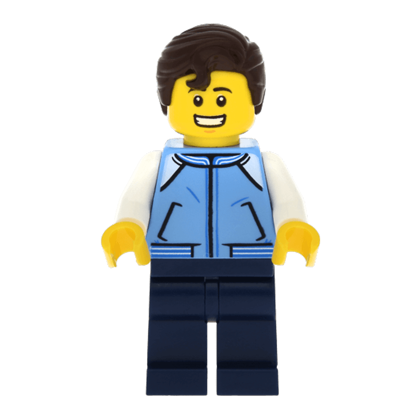 Фигурка Lego Recreation 973pb2913 Teenage Boy City cty1021 1 Б/У - Retromagaz