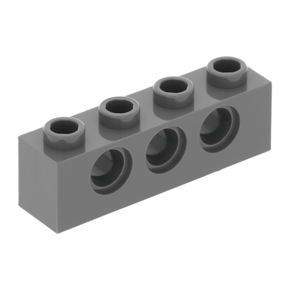Technic Lego Кубик 1 x 4 3701 370127 4213607 Dark Bluish Grey 20шт Б/У - Retromagaz