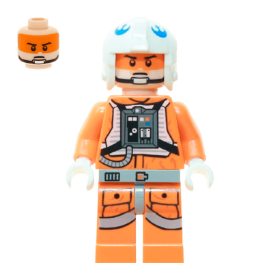 Фігурка Lego Повстанець Snowspeeder Pilot White Helmet Star Wars sw0458 Б/У - Retromagaz