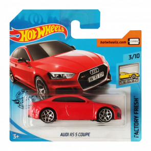 Машинка Базовая Hot Wheels Audi RS 5 Coupe Factory Fresh 1:64 FYB36 Red