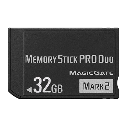 Карта Пам'яті Sony PlayStation Portable Memory Stick PRO Duo 32GB Black Б/У - Retromagaz
