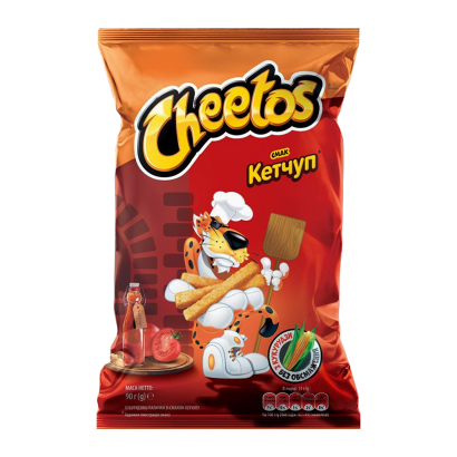 Кукурудзяні Палички Cheetos зі Смаком Кетчупу 90g - Retromagaz