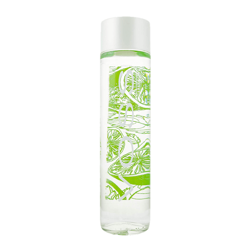 Вода Минеральная Voss Лайм-мята Газированная 375ml - Retromagaz