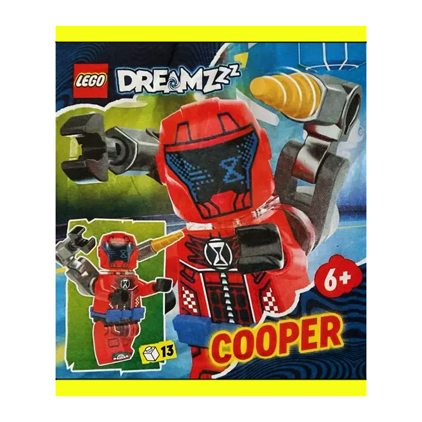 Конструктор Lego Фигурка Cooper with Robot Arms Paper Bag DREAMZzz 552302 drm034 Новый - Retromagaz