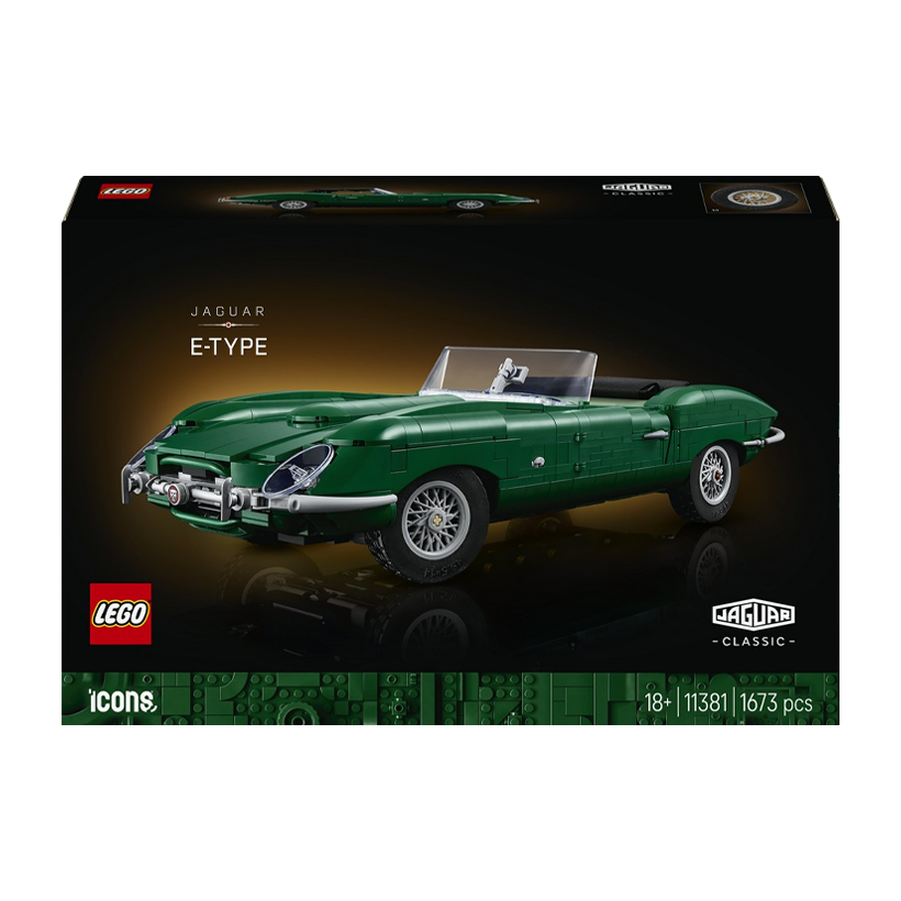Конструктор Lego Jaguar E-Type Icons 11381 Новий - Retromagaz