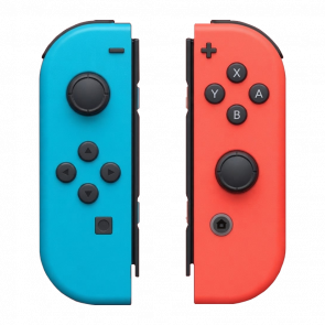 Контролери Бездротовий Hoco Switch Joy‑Con Neon Blue Neon Red Новий - Retromagaz