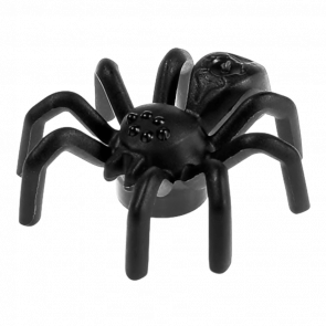 Фигурка Lego Spider with Elongated Abdomen Animals Земля 29111 1 6234806 Black Б/У - Retromagaz