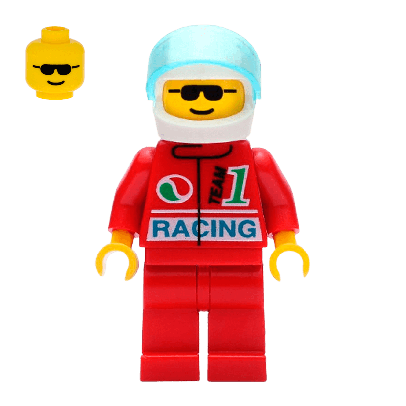 Фигурка Lego Race 973px36 Octan Racing City oct040 Б/У - Retromagaz