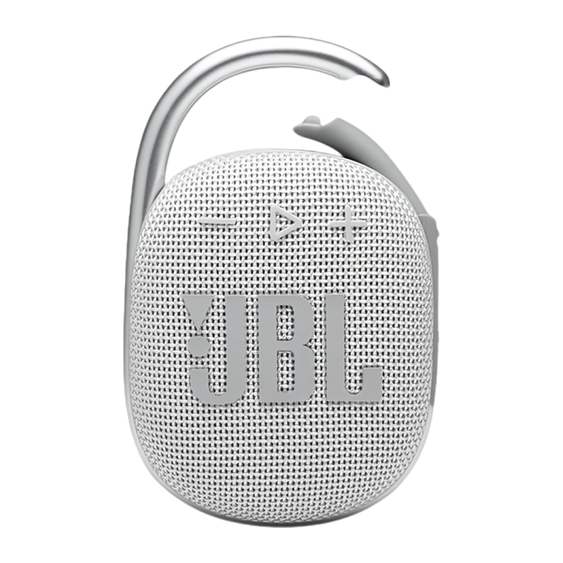 Портативна Колонка JBL Clip 4 White - Retromagaz
