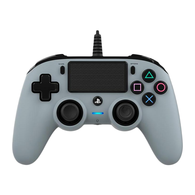 Геймпад Проводной Nacon PlayStation 4 Wired Compact Controller Grey Б/У - Retromagaz