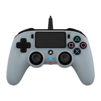 Геймпад Проводной Nacon PlayStation 4 Wired Compact Controller Grey Б/У - Retromagaz