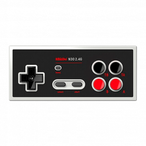Геймпад Бездротовий 8BitDo NES Classic Mini N30 2.4Ghz Grey Новий - Retromagaz