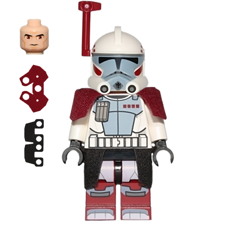 Фигурка Lego Республика Clone ARC Trooper Hammer Rancor Battalion Phase 2 Star Wars sw0377 9488 Б/У - Retromagaz