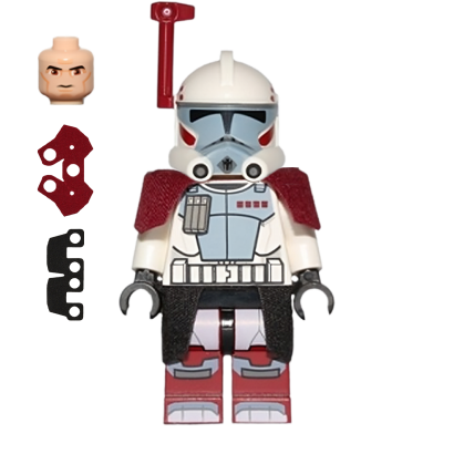 Фигурка Lego Республика Clone ARC Trooper Hammer Rancor Battalion Phase 2 Star Wars sw0377 Б/У - Retromagaz