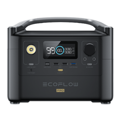 Зарядний Пристрій EcoFlow RIVER Pro (EFRIVER600PRO-EU) Black 720 Wh 600 W Новий - Retromagaz