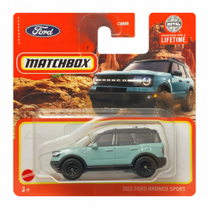 Машинка Велике Місто Matchbox 2022 Ford Bronco Sport Off-Road 1:64 HLC63 Blue