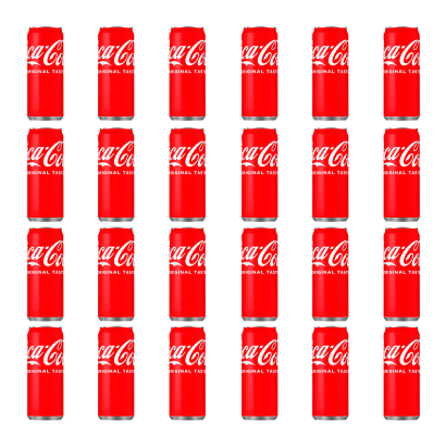 Набір Напій Coca-Cola Original Taste 330ml 24шт - Retromagaz