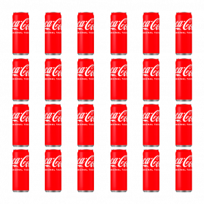 Набір Напій Coca-Cola Original Taste 330ml 24шт - Retromagaz