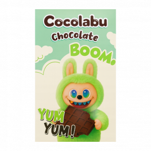 Шоколад Молочний Cocolabu Лабубу Boom Green 80g