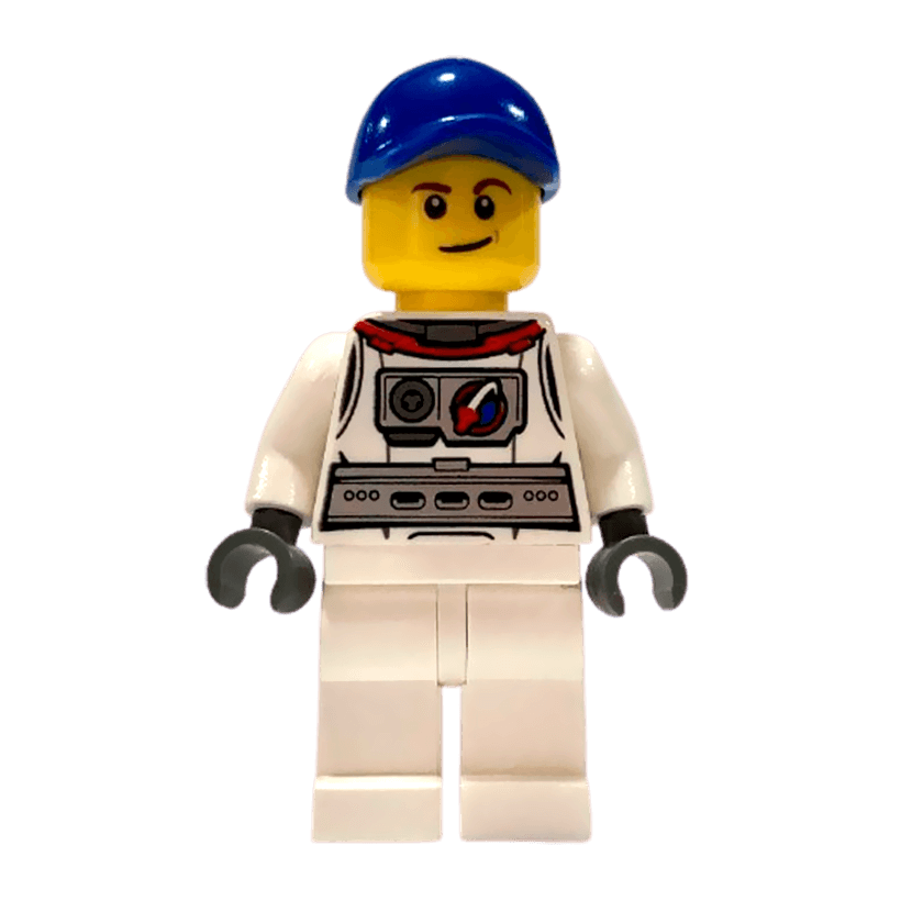 Фигурка Lego Space Port 973pb2018 Astronaut with Cap City cty0562 Б/У - Retromagaz
