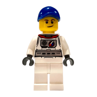 Фигурка Lego 973pb2018 Astronaut with Cap City Space Port cty0562 Б/У - Retromagaz