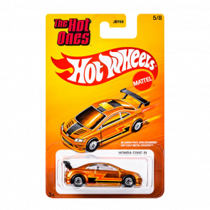 Тематическая Машинка Hot Wheels Honda Civic Si The Hot Ones 1:64 JBY73 Orange Тематическая Машинка Hot Wheels Honda Civic Si The Hot Ones 1:64 JBY73 Orange - Retromagaz