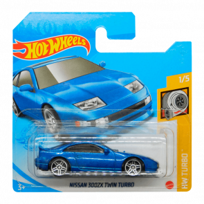 Машинка Базовая Hot Wheels Nissan 300ZX Twin Turbo Turbo 1:64 GRY55 Blue
