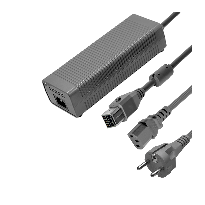 Блок Питания Проводной Microsoft Xbox 360 Opus / Falcon 12V 14.2 A 175W Grey 2.5m Б/У - Retromagaz