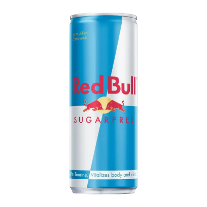 Напій Енергетичний Red Bull Sugar Free 250ml - Retromagaz