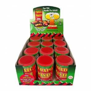 Набір Цукерки 12шт Toxic Waste Red Sour Candy 42g