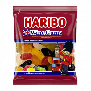 Конфеты Жевательные Haribo Британские WineGums 160g - Retromagaz