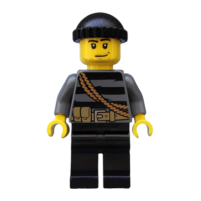 Фигурка Lego 973pb1322 Burglar City Police cty0501 Б/У - Retromagaz