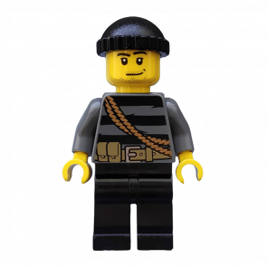 Фигурка Lego 973pb1322 Burglar City Police cty0501 Б/У - Retromagaz