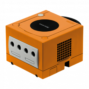 Консоль Nintendo GameCube Europe Модифікована 32GB Orange + 5 Вбудованих Ігор Без Геймпада Б/У