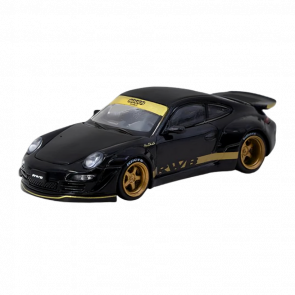 Машинка Premium Tarmac Works Porsche Porsche RWB 997 1:64 T64-TL057-BK Blue - Retromagaz