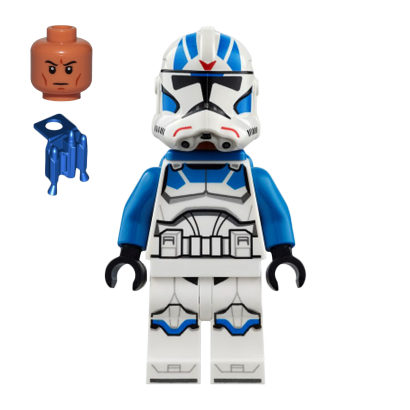 Фігурка Lego Clone Jet Trooper 501st Legion Star Wars Республіка sw1093 1 Б/У - Retromagaz
