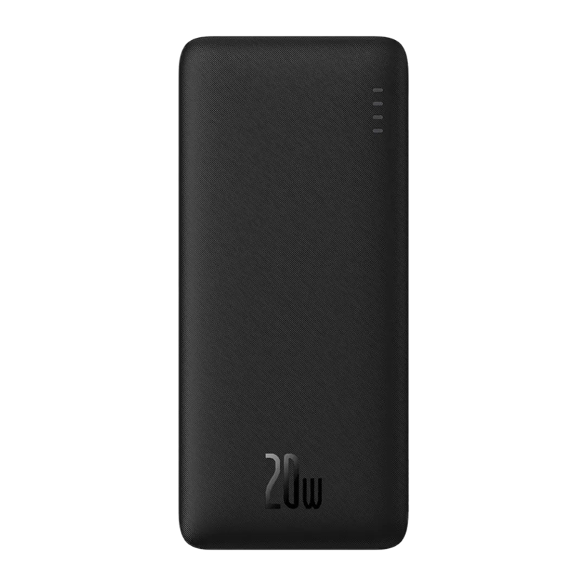 Портативний Акумулятор Power Bank Baseus Airpow Fast Charge Black 30000 mAh - Retromagaz