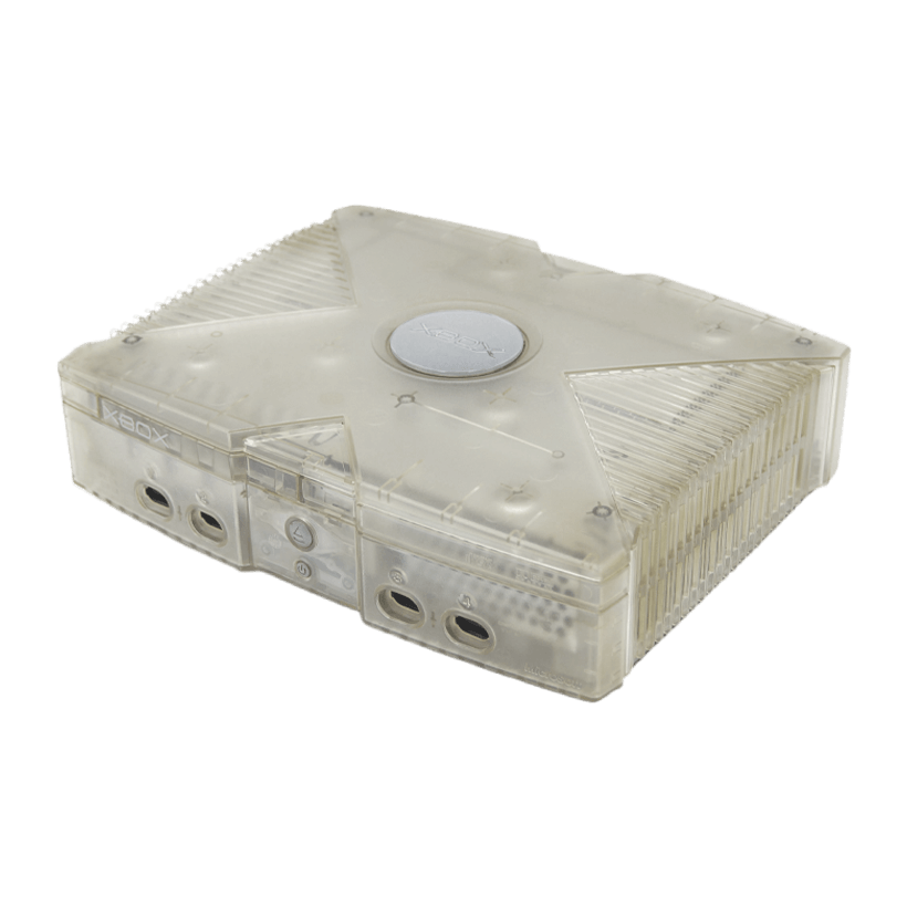Консоль Microsoft Xbox Original Модифікована 120GB Crystal Без Геймпада Б/У - Retromagaz
