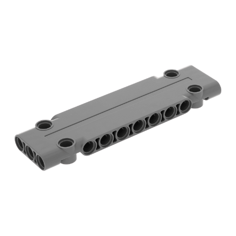 Technic 2шт Lego Панель Прямокутна 3 x 11 x 1 15458 6127205 Dark Bluish Grey Б/У - Retromagaz