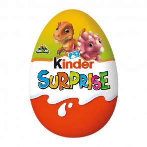 Шоколадне Яйце Kinder Surprise Динозаври Natoons Dinosaurs 20g Шоколадне Яйце Kinder Surprise Динозаври Natoons Dinosaurs 20g - Retromagaz