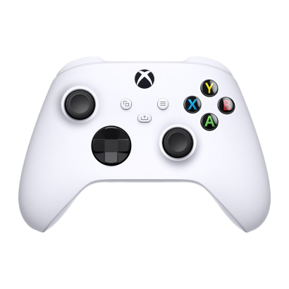 Геймпад Бездротовий Microsoft Xbox Series Controller Robot White Новий - Retromagaz