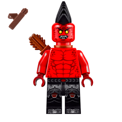Фигурка Lego Nexo Knights Stone Monster Army Flame Thrower nex003 1шт Б/У Хороший - Retromagaz