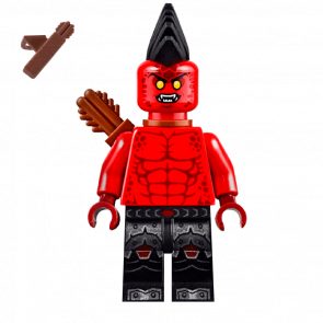 Фигурка Lego Nexo Knights Stone Monster Army Flame Thrower nex003 1шт Б/У Хороший