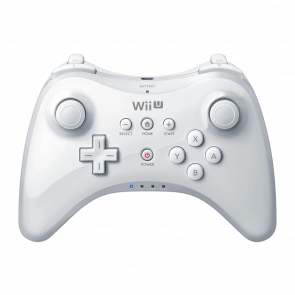 Геймпад Бездротовий Nintendo Wii U WUP-005 Pro Controller White Б/У - Retromagaz