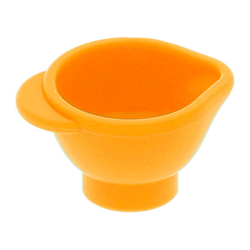 Посуда 2шт Lego Measuring Jug 93082b 6037810 Bright Light Orange Б/У - Retromagaz