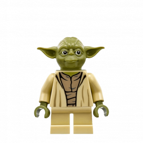 Фигурка Lego Star Wars Джедай Yoda Olive Green sw0707 1 1шт Б/У Хороший