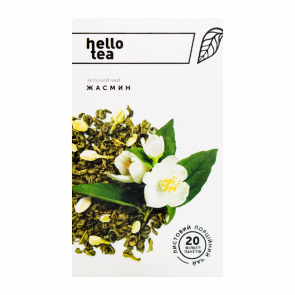 Чай Пакетований Зелений Hello Tea Жасмин 40g