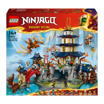 Конструктор Lego Tournament Temple City Ninjago 71814 Новый - Retromagaz